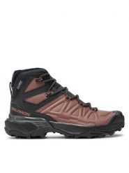 Salomon Trekkingi X Ultra Snowpilot Waterproof L47585800 Czarny. Czarne obuwie sportowe Salomon, z materiału, trekkingowe. Za 779.99 zł.