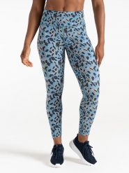 Dare 2b Legginsy sportowe "Influential" w kolorze niebieskim rozmiar: 40. Niebieskie legginsy Dare 2b, bez wzorów, z materiału, outdoorowe. Za 83.22 zł.