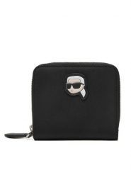 KARL LAGERFELD Portfel A1W32078 Czarny. Czarne portfele KARL LAGERFELD, bez wzorów, ze skóry. Za 289.99 zł.