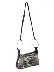 Replay Torebka w kolorze srebrno-czarnym - 26 x 15 x 9 cm rozmiar: onesize. Czarne torby na ramię Replay, bez wzorów, z materiału, na ramię, bez dodatków. Za 335.95 zł.