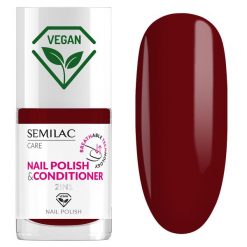 021 Semilac lakier klasyczny z odżywką 2w1 BREATHable TECHnology 7ml. Pielęgnacja paznokci Semilac. Za 14.99 zł.
