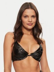 Hunkemöller Biustonosz z fiszbiną Faye 206204 Czarny. Czarne biustonosze Hunkemöller, bez wzorów, z syntetyku. Za 99.99 zł.
