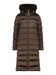 CMP Płaszcz pikowany w kolorze brązowym rozmiar: 44. Brązowe płaszcze CMP, bez wzorów, bez kaptura. Za 341.79 zł.