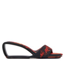 Klapki United Nude. Czerwone klapki United Nude, bez wzorów, bez obcasa. Za 1,739.00 zł.