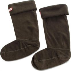 Skarpety Wysokie Damskie HUNTER - Boot Socks UAS3000AAA MD 0418 DOV. Zielone skarpety Hunter, bez wzorów, z materiału. Za 119.00 zł.