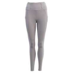 Damskie legginsy jeździeckie z pełną przyczepnością BR Equitation CLX. Szare legginsy BR, s, bez wzorów, z elastanu. Za 383.00 zł.