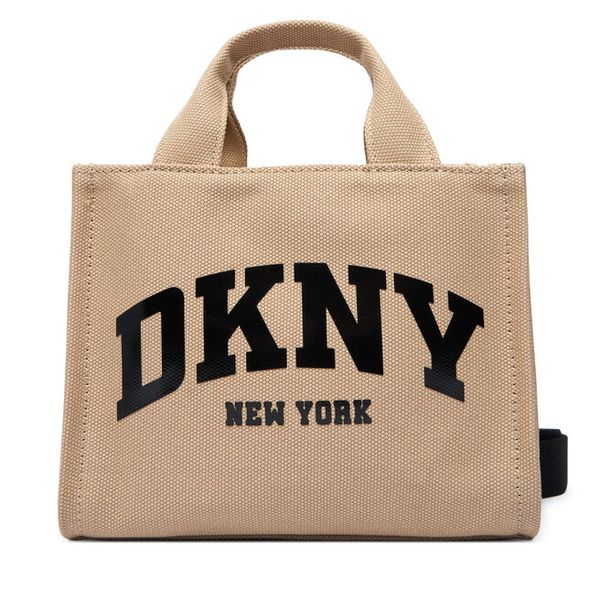 Torebka DKNY. Brązowe torebki klasyczne DKNY, bez wzorów, bez dodatków. Za 439.99 zł.