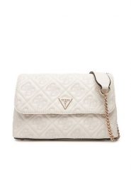 Guess Torebka 175733 Biały. Białe torebki klasyczne Guess, z aplikacjami, ze skóry, bez dodatków. Za 529.99 zł.