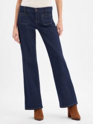 Marie Lund Damsie dżinsy typu bootcut Kobiety Bawełna niebieski, 34. Niebieskie jeansy Marie Lund, bez wzorów. Za 349.95 zł.