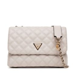 Torebka Guess. Szare torebki klasyczne Guess, z aplikacjami, bez dodatków. Za 589.99 zł.