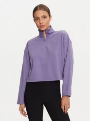 4F Bluza 4FWAW24TSWSF1337 Fioletowy Loose Fit. Fioletowe bluzy 4f, xl, bez wzorów, z bawełny, bez kaptura. Za 79.99 zł.