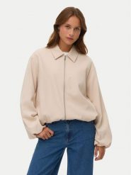 Vero Moda Kurtka przejściowa Nova 10339008 Beżowy Relaxed Fit. Brązowe kurtki Vero Moda, m, bez wzorów, z syntetyku, bez kaptura. Za 259.99 zł.