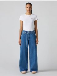 Levi's Dżinsy - Comfort fit - w kolorze niebieskim rozmiar: W24/L33. Niebieskie jeansy Levi's®, l, z aplikacjami. Za 234.95 zł.