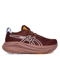 Buty do biegania Asics. Zielone obuwie sportowe Asics, bez zapięcia, do biegania. Za 759.99 zł.