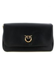Pinko Skórzana torebka w kolorze czarnym - 31 x 17 x 10 cm rozmiar: onesize. Czarne torby na ramię Pinko, bez wzorów, z materiału, na ramię, bez dodatków. Za 1,116.26 zł.