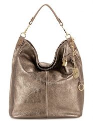 Anna Morellini Skórzana torebka "Greta" w kolorze złotym - 34 x 38 x 17 cm rozmiar: onesize. Żółte torby na ramię Anna Morellini, bez wzorów, z materiału, na ramię, bez dodatków. Za 347.99 zł.