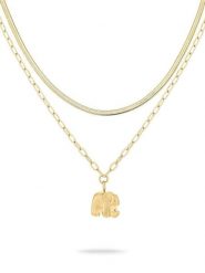 Tamaris Naszyjnik z zawieszką - dł. 47 cm rozmiar: onesize. Żółte naszyjniki Tamaris, ze stali. Za 130.99 zł.