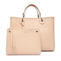 Torebka Emporio Armani. Brązowe torebki klasyczne Emporio Armani, bez wzorów, bez dodatków. Za 1,339.00 zł.