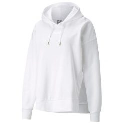 Bluza Z Kapturem Dla Kobiet. Białe bluzy Puma, m, bez wzorów, z kapturem. Za 257.99 zł.
