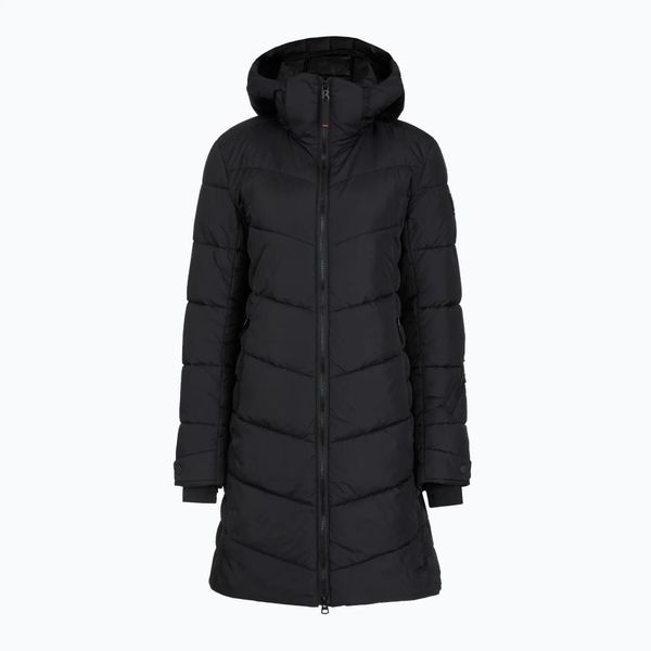 Płaszcz ocieplany damski BOGNER FIRE+ICE Aenny 3. Czarne płaszcze bez wzorów, z materiału, bez kaptura. Za 2,349.00 zł.