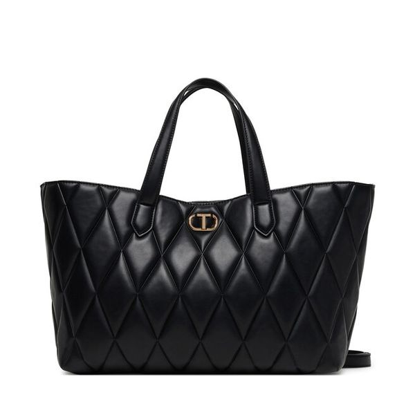 Torebka TWINSET. Czarne torebki klasyczne Twinset, bez wzorów, bez dodatków. Za 619.99 zł.