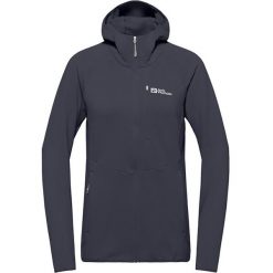Bluza polarowa damska Jack Wolfskin Kolbenberg Hooded Full Zip. Brązowe bluzy Jack Wolfskin, bez wzorów, z polaru, bez kaptura. Za 379.99 zł.
