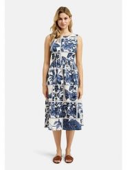 Smith & Soul Sukienka w kolorze niebiesko-białym rozmiar: S. Białe sukienki Smith & Soul, s, bez wzorów, z bawełny, bez kołnierzyka, bez ramiączek, midi. Za 252.99 zł.