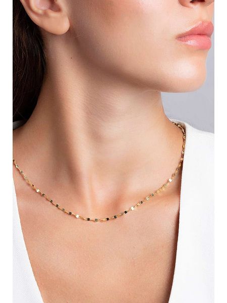 Heliophilia Pozłacany naszyjnik z elementami ozdobnymi - dł. 42 cm rozmiar: onesize. Żółte naszyjniki Heliophilia, pozłacane. Za 86.99 zł.