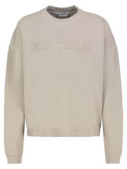 Sublevel Bluza w kolorze beżowym rozmiar: M. Brązowe bluzy Sublevel, m, z aplikacjami, z bawełny, bez kaptura. Za 101.23 zł.