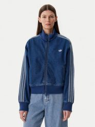 Adidas Bluza adicolor Denim JD2570 Niebieski Regular Fit. Niebieskie bluzy Adidas, m, bez wzorów, z bawełny, bez kaptura. Za 479.99 zł.