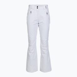 Spodnie narciarskie damskie EA7 Emporio Armani Ski Cortina Toray. Białe spodnie narciarskie EA7 Emporio Armani, m, bez wzorów, z elastanu, narciarskie, Dermizax. Za 1,139.00 zł.