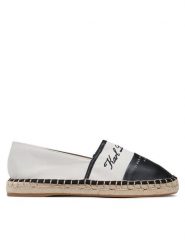 KARL LAGERFELD Espadryle KL80123 Écru. Espadryle KARL LAGERFELD, bez wzorów, z materiału, bez obcasa, bez zapięcia. Za 299.99 zł.