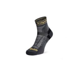 Skarpety biegowe Bridgedale Ultra Lt T2 Merino Sport 3/4 Crew. Szare skarpety Bridgedale, bez wzorów. Za 85.99 zł.