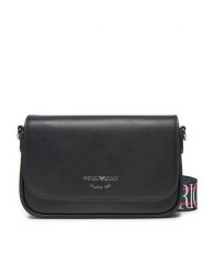 Emporio Armani Torebka Y3H294 Y478E 80001 Czarny. Czarne listonoszki Emporio Armani, bez wzorów, ze skóry, bez dodatków. Za 659.99 zł.