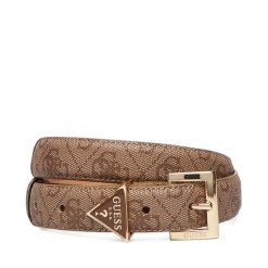 Pasek Damski Guess. Brązowe paski Guess, z aplikacjami. Za 199.99 zł.
