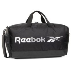 Reebok TE M GRIP FL5135 Czarny. Czarne torebki klasyczne Reebok, bez wzorów, z materiału, bez dodatków. Za 129.99 zł.