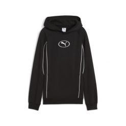 Młodzieżowa bluza z kapturem PUMA Sport PUMA Black. Czarna bluzy Puma, m, bez wzorów, z kapturem. Za 199.00 zł.
