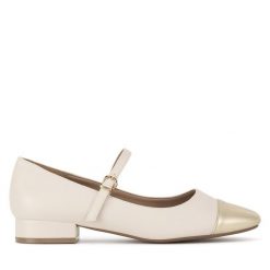 Baleriny Clara Barson. Brązowe baleriny Clara Barson, bez wzorów, bez obcasa. Za 119.99 zł.