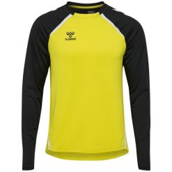 Koszulka Hummel Lead 2.0 Crew. Czarne swetry Hummel, na zimę, bez wzorów, bez ramiączek. Za 191.00 zł.