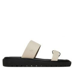 Klapki Calvin Klein Jeans. Klapki Calvin Klein Jeans, bez wzorów, z jeansu, bez obcasa. Za 439.99 zł.