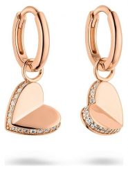 S.Oliver Srebrne kolczyki-kreole z cyrkoniami rozmiar: onesize. Szare kolczyki S.Oliver, z cyrkonią, srebrne. Za 173.99 zł.