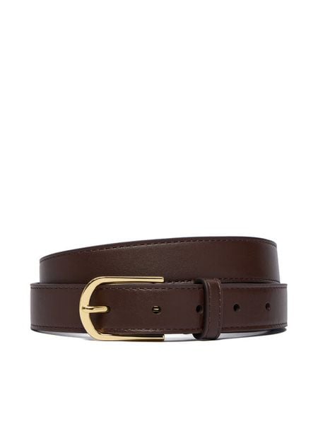 LAUREN RALPH LAUREN Pasek 412P15694004 Brązowy. Brązowe paski Lauren Ralph Lauren, bez wzorów, ze skóry. Za 341.99 zł.