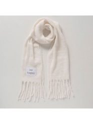 Boltze Szal "Melly" w kolorze kremowym - 180 x 40 cm rozmiar: onesize. Brązowe szaliki Boltze, bez wzorów. Za 144.92 zł.