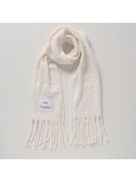 Boltze Szal "Melly" w kolorze kremowym - 180 x 40 cm rozmiar: onesize. Brązowe szaliki Boltze, bez wzorów. Za 156.98 zł.