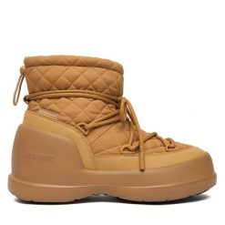 Śniegowce Moon Boot. Brązowe trapery i śniegowce Moon Boot. Za 899.99 zł.