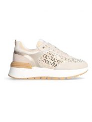 Liu Jo Sneakersy w kolorze beżowym rozmiar: 39. Brązowe trampki Liu Jo, bez wzorów, z materiału, bez zapięcia. Za 339.00 zł.