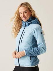 Regatta Kurtka hybrydowa "Andreson Pro" w kolorze błękitnym rozmiar: 42. Niebieskie kurtki sportowe Regatta, bez wzorów, z materiału, bez kaptura, outdoorowe. Za 164.02 zł.