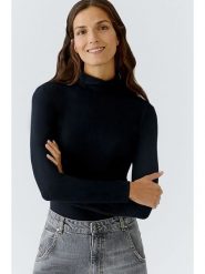 Oui Golf w kolorze czarnym rozmiar: 36. Czarne golfy Oui, bez wzorów, bez ramiączek. Za 162.49 zł.