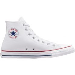 Trampki Converse Chuck Taylor All Star Hi, Dla obu płci. Białe trampki Converse, bez wzorów, bez zapięcia. Za 326.99 zł.
