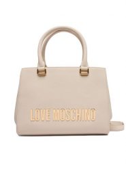 LOVE MOSCHINO Torebka JC4022PP0NKD0110 Écru. Torebki klasyczne Love Moschino, bez wzorów, ze skóry, bez dodatków. Za 1,039.00 zł.